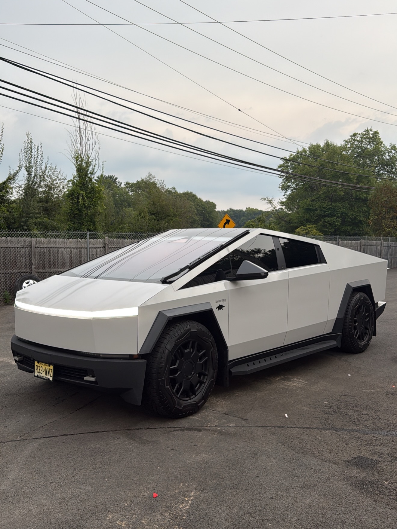 Nardo Grey Cybertruck wrapped by 382Wraps