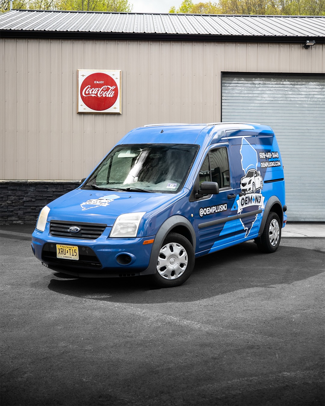 Ford Transit wrapped for OEM Plus NJ